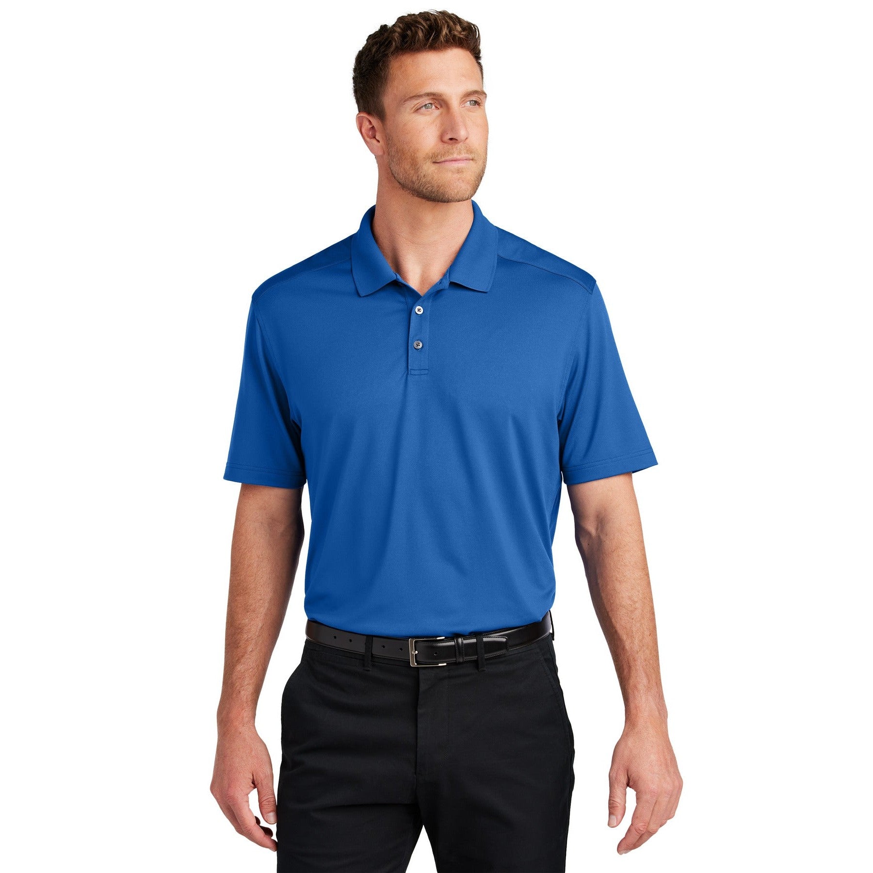 Port Authority-Port Authority® City Stretch Flat Knit Polo K683-MedTech-7
